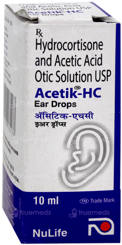 Acetik Hc Ear Drops 10Ml