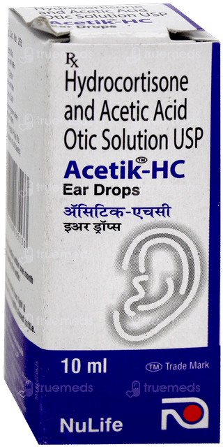 Acetik Hc Ear Drops 10Ml