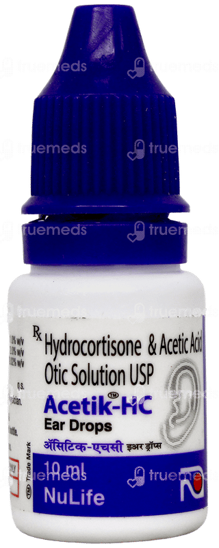 Acetik Hc Ear Drops 10Ml