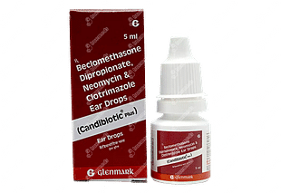 Candibiotic Plus 0.025/0.5/1 % Ear Drops 5 ML