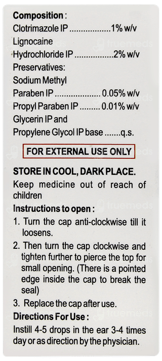 Drep C Ear Drops 10ml