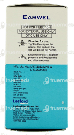 Earwel Ear Drops 5ml Earwel Ear Drops 5ml