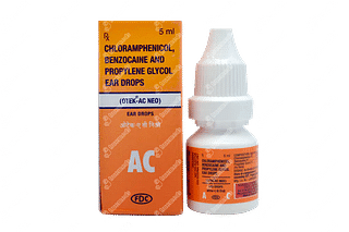 Otek Ac Neo 5 % Ear Drops 5 ML