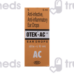 Otek Ac Plus 5/1/0.025 % Ear Drops 5 ML