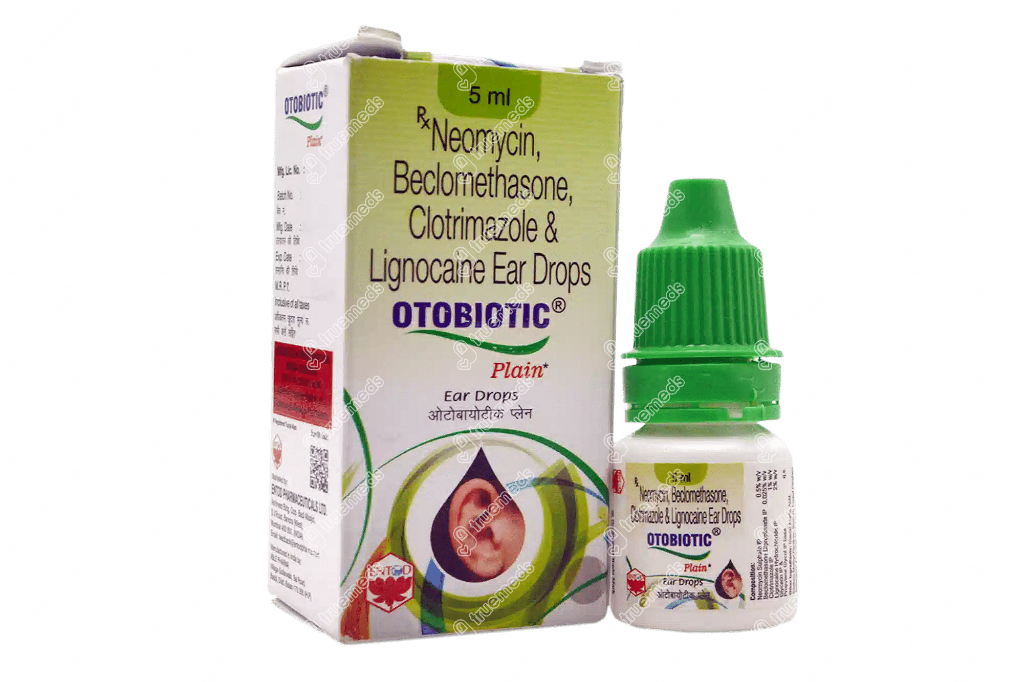 Otobiotic Plain Ear Drops 5 ML Order Otobiotic Plain Ear Drops 5 ML Online at Truemeds