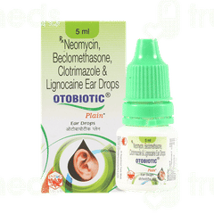 Otobiotic Plain Ear Drops 5ml Otobiotic Plain Ear Drops 5ml