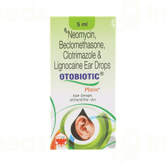 Otobiotic Plain Ear Drops 5ml Otobiotic Plain Ear Drops 5ml
