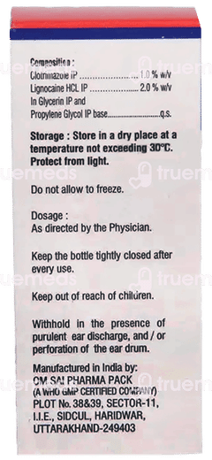 Otodac Cl Ear Drops 10ml Otodac Cl Ear Drops 10ml