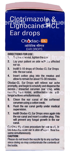 Otodac Cl Ear Drops 10ml Otodac Cl Ear Drops 10ml
