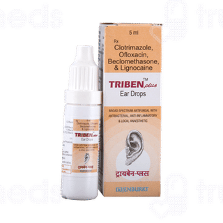 Triben Plus 0.025/0.5/1 % Ear Drops 5 ML