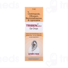 Triben Plus 0.025/0.5/1 % Ear Drops 5 ML
