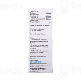 Triben Plus 0.025/0.5/1 % Ear Drops 5 ML