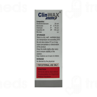 Clinwax Ear Drops 10ml