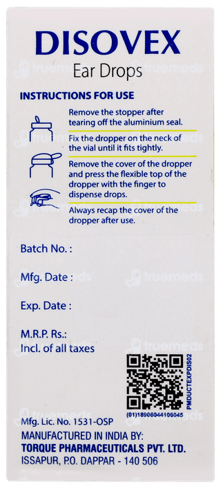 Disovex Ear Drops 10 ML