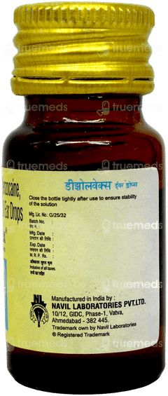 Dizolwax Ear Drops 10ml