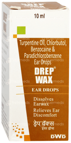 Drep Wax Ear Drops 10ml Drep Wax Ear Drops 10ml