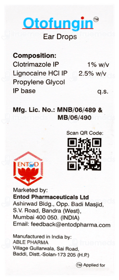 Otofungin Ear Drops 10ml