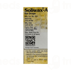 Soliwax A Ear Drops 10Ml