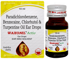 Waxonil Activ Ear Drops 10ml Waxonil Activ Ear Drops 10ml