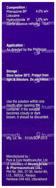 Lidozone Ear Drops 10ml Lidozone Ear Drops 10ml