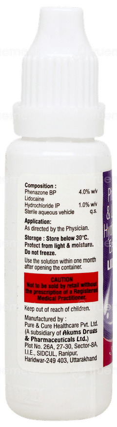 Lidozone Ear Drops 10ml Lidozone Ear Drops 10ml