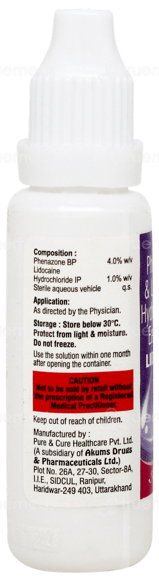 Lidozone Ear Drops 10ml