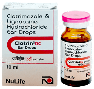 Clotrin Ac Ear Drops 10Ml