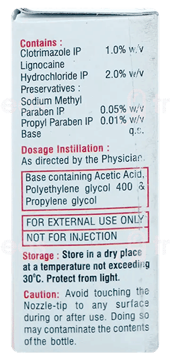 Clotrin Ac Ear Drops 10Ml Clotrin Ac Ear Drops 10Ml