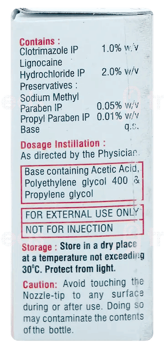 Clotrin Ac Ear Drops 10Ml