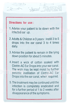 Clotrin Ac Ear Drops 10Ml Clotrin Ac Ear Drops 10Ml
