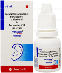 Waxactin Ear Drops 10Ml Waxactin Ear Drops 10Ml
