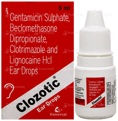 Clozotic Ear Drops 5Ml Clozotic Ear Drops 5Ml