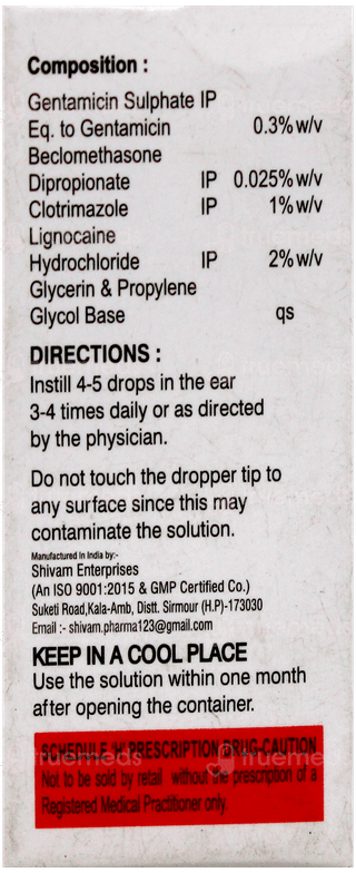 Clozotic Ear Drops 5Ml
