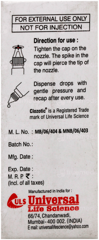 Clozotic Ear Drops 5Ml