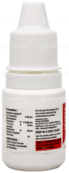 Clozotic Ear Drops 5Ml Clozotic Ear Drops 5Ml