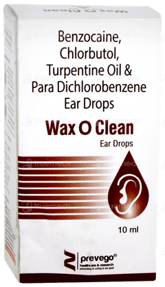 Wax O Clean Ear Drops 10ml