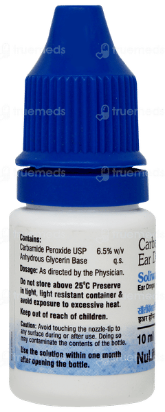 Soliwax Cp Ear Drops 10ml