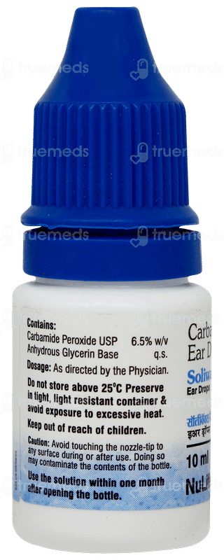 Soliwax Cp Ear Drops 10ml