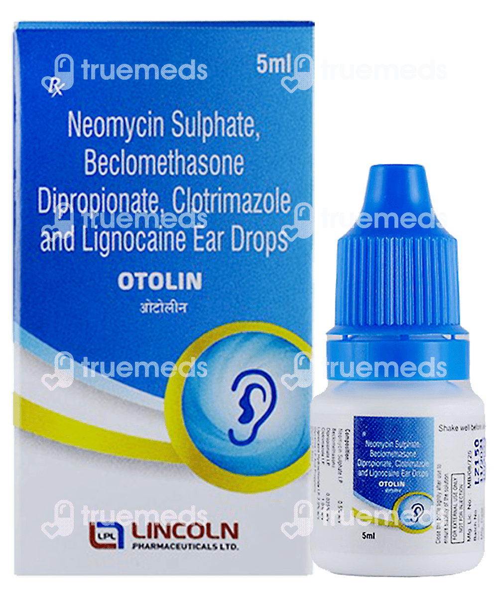 Otolin Ear Drop 5 Ml Uses, Side Effects, Dosage, Price Truemeds