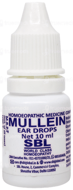 Sbl Mullein Ear Drops 10Ml