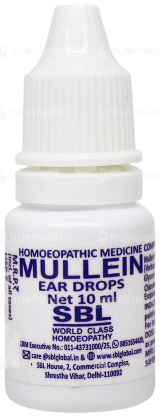 Sbl Mullein Ear Drops 10Ml