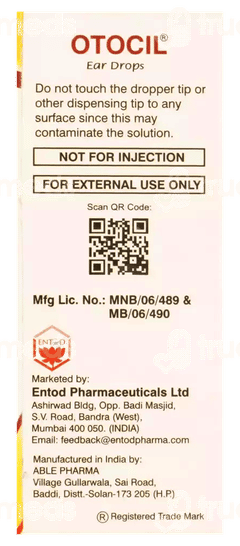 Otocil Ear Drops 10Ml