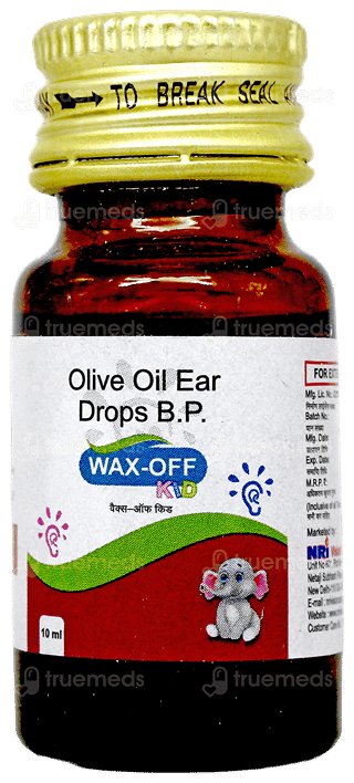 Wax Off Kid Ear Drops 10Ml