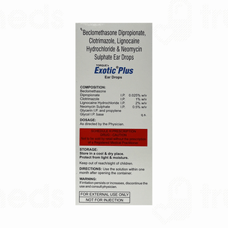 Exotic Plus Ear Drops 10ml