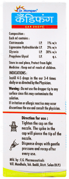 Candifung Ear Drops 10ml