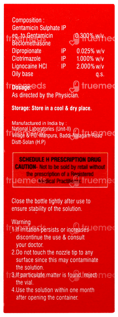 Candicort Ear Drops 5ml