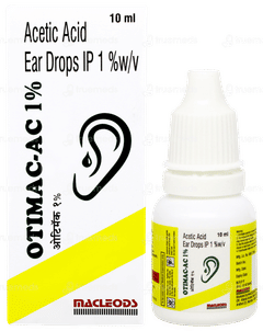 Otimac Ac 1% Ear Drops 10ml
