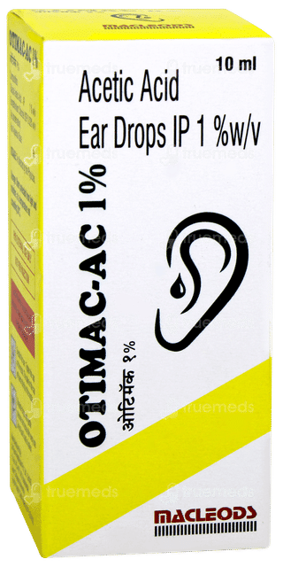Otimac Ac 1% Ear Drops 10ml