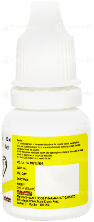 Otimac Ac 1% Ear Drops 10ml