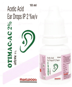 Otimac Ac 2% Ear Drops 10ml